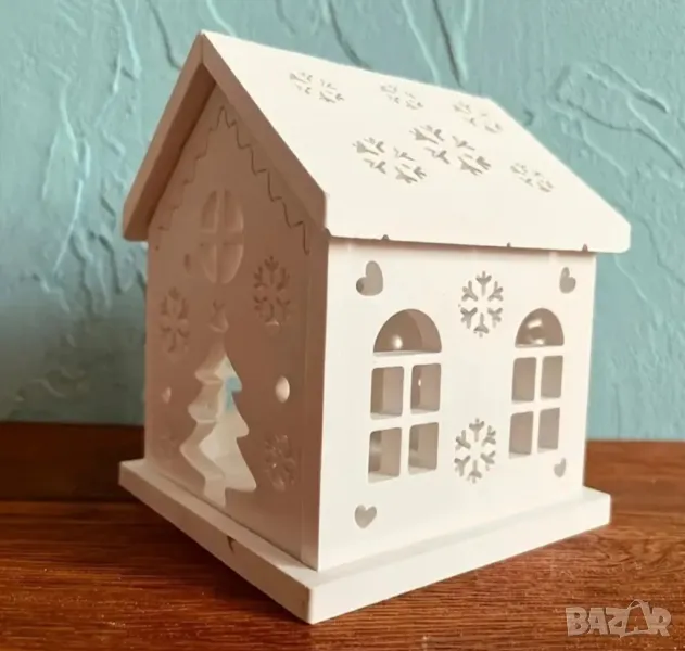 Молд къщичка свещник , снимка 1