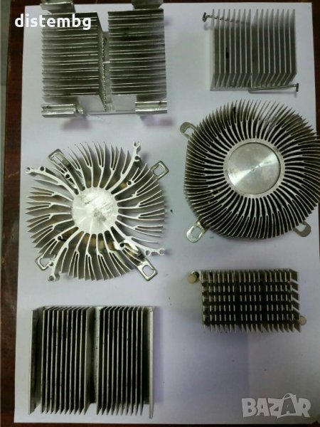 Алуминиеви радиатори от процесорни охладители, снимка 1