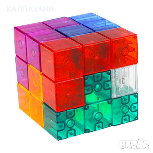 fidget toys куб с карти, снимка 1