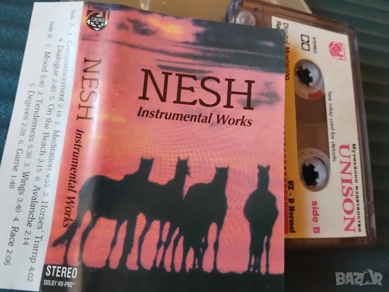 BG ROCK Васил Нешев - НЕШ /  NESH - оригинална аудио касета, снимка 1