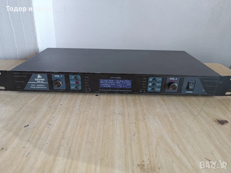 Micropfone sistem-600MHz, снимка 1