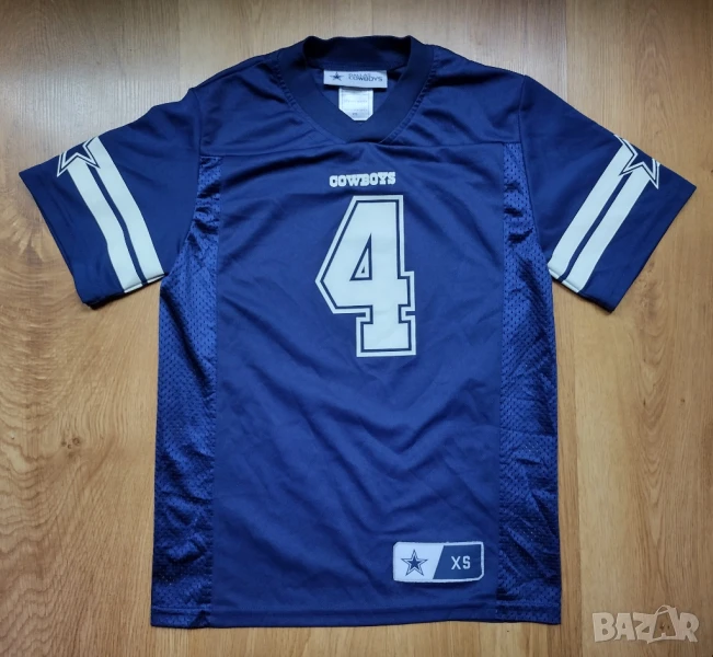 NFL Jursey / Dallas Cowboys #4 Prescott - детска тениска, снимка 1