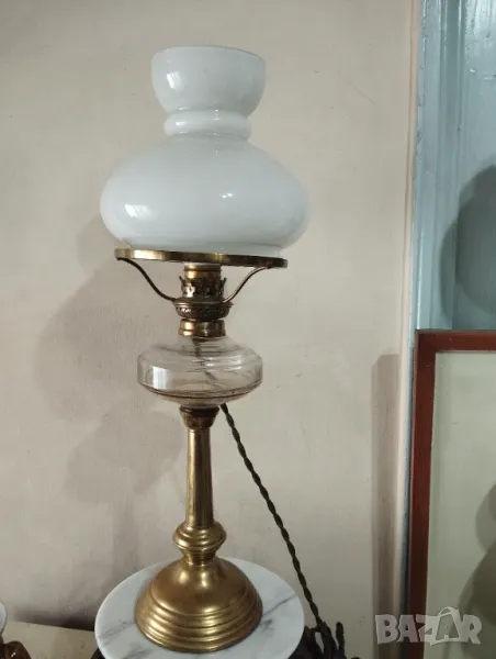 Стара настолна лампа, снимка 1