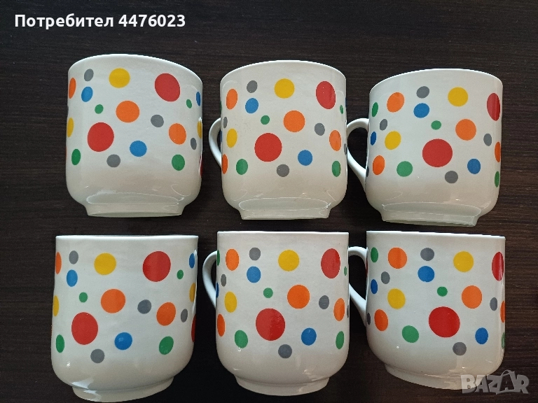 Комплект 6 броя чаши, снимка 1