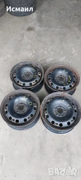 Железни джанти за VW Polo,Şkoda 15ц, снимка 1