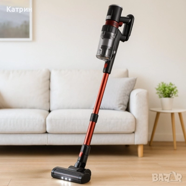 Безжична ръчна прахосмукачка тип „стик“ – НОВА, с гаранция, снимка 1