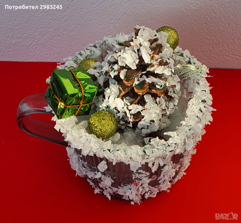 Коледна чаша, снимка 1