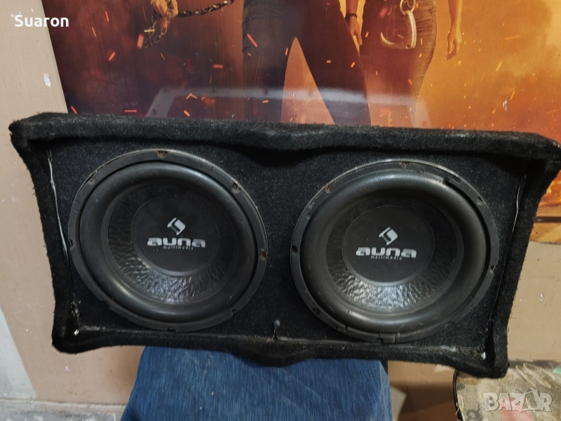 Двоен субуфер 2х10" AUNA, снимка 1