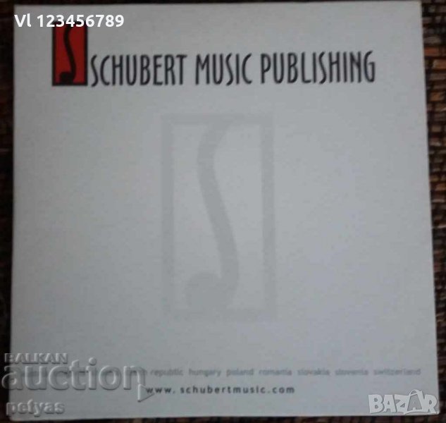 СД - Schubert MUSIC PUBLISHING- CD, снимка 1