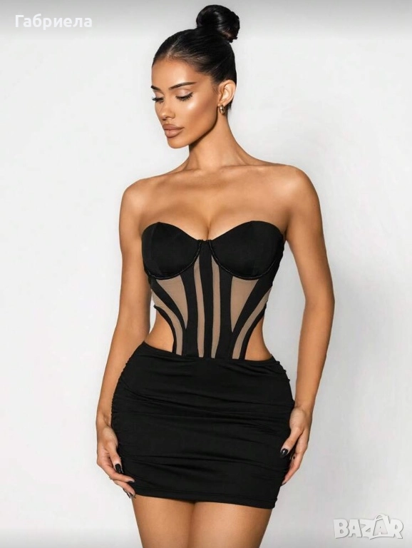 Къса черна рокля, снимка 1