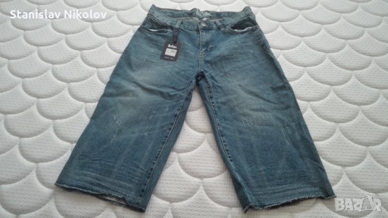 Нови къси гащи Lee Cooper 3/4 (Denim), снимка 1