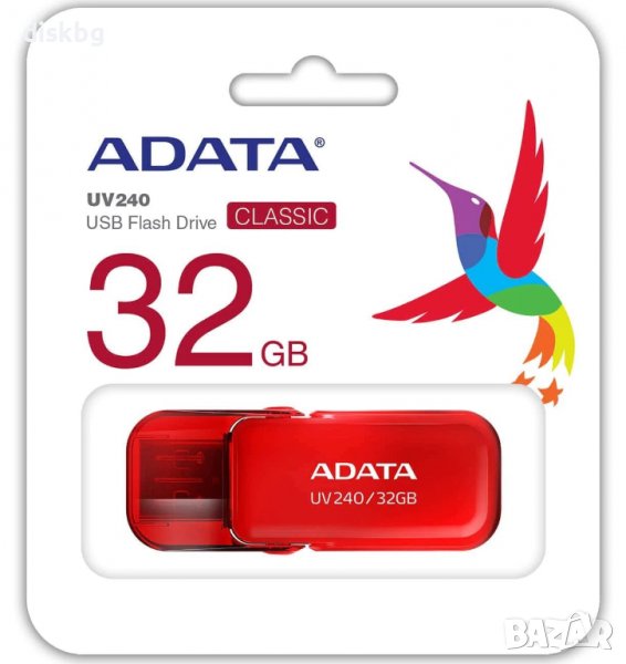 Нова USB 32GB Flash памет ADATA UV240, USB 2.0 - запечатана, снимка 1