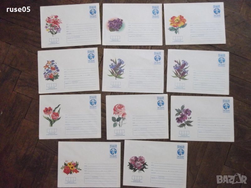 Лот от 11 бр. пощески плика - 1, снимка 1