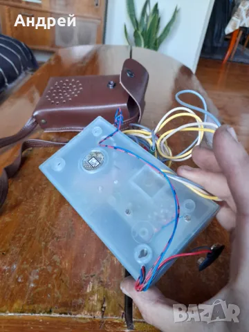 Стар радиолюбителски уред,зумер, снимка 6 - Антикварни и старинни предмети - 48452479