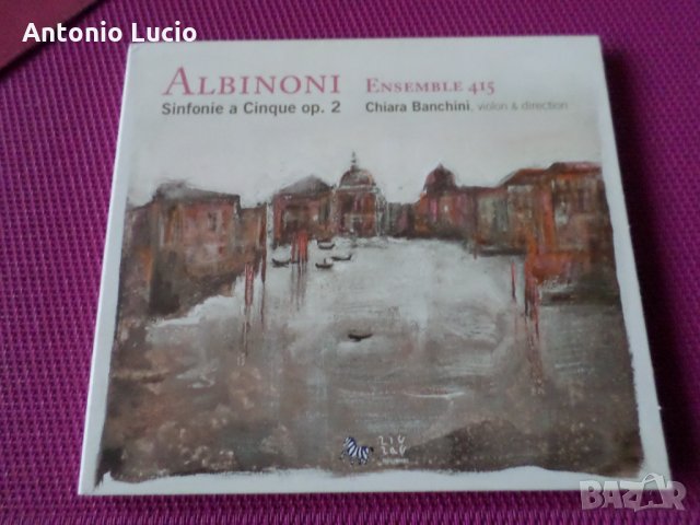 Albinoni - Sinfonie a Cinque op.2 - Ensemble 415 - Chiara Banchini