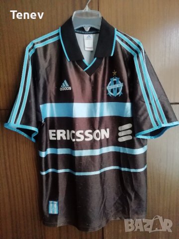Olympique Marseille Vintage Adidas оригинална рядка тениска фланелка Марсилия 1999/2000
