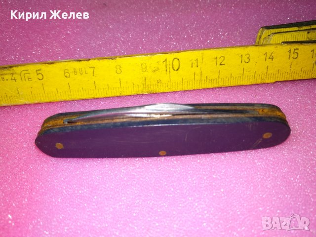 СТАРО НЕМСКО КОЛЕКЦИОНЕРСКО ДЖОБНО НОЖЧЕ РЪЧНА ИЗРАБОТКА 30871, снимка 11 - Колекции - 44010177