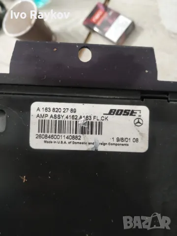 Усилвател антена за Mercedes-Benz M-Class SUV (W163) , A 163 820 27 89, снимка 4 - Части - 50178704