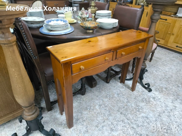 Белгийска конзолна масичка, снимка 9 - Маси - 53156235