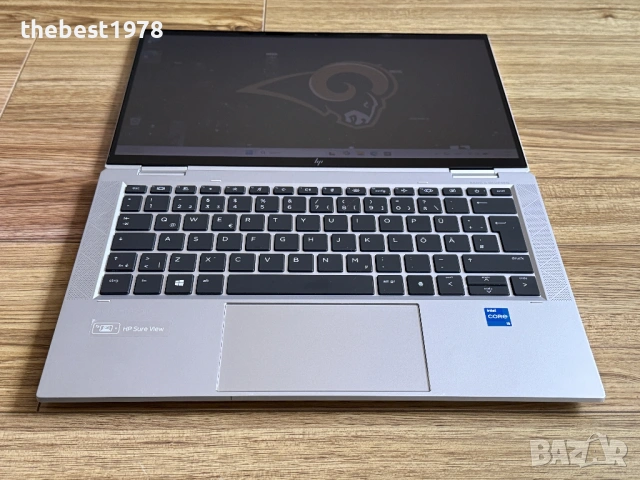 HP x360 1030 G8`Core i5-1135G7/8GB RAM/256GB SSD/1000 Nits/Гаранция, снимка 4 - Лаптопи за работа - 53484800