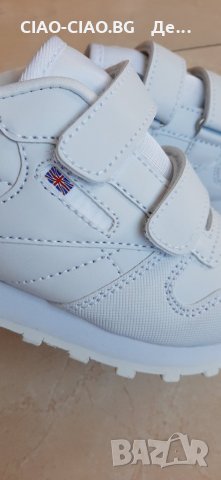 №30-№35, Бели сникърси MORENO Unisex модел, снимка 3 - Детски маратонки - 32974613