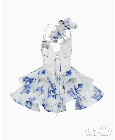 флорална рокля , снимка 4 - Рокли - 51023944