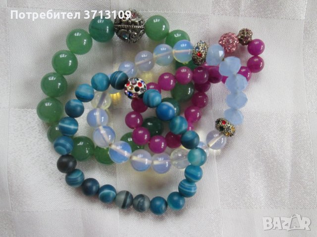 Дамска Гривна ,естествени камъни, снимка 6 - Гривни - 43973058