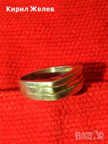 SEZGIN СРЕБЪРЕН АРТ ПРЪСТЕН МАРКОВ СЕЗГИН 925 СРЕБРО925 ОКСИДИРАН ЮВЕЛИРНА БУТИКОВА ИЗРАБОТКА 25968, снимка 15 - Пръстени - 35950931