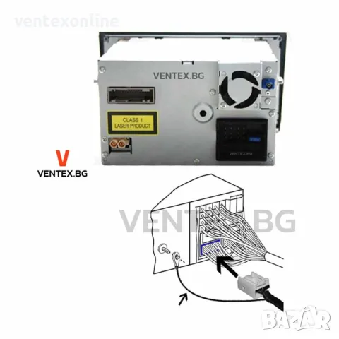 WEFA чейнджър за Audi A3, A4, TT от 2006 до 2010 с USB и AUX | Hi-Fi, снимка 4 - Аксесоари и консумативи - 48758302
