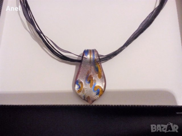 Промо оферта: изключително красиво италианско колие Мурано - 2 в 1 + луксозна опаковка