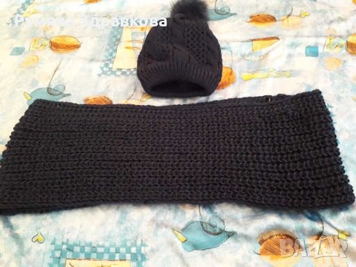 Комплекти шал с шапка, снимка 8 - Шапки - 27671780
