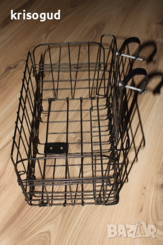 Сгъваема кошница за велосипед, мотопед, мотор, тротинетка, 20 кг товар, снимка 4 - Аксесоари за велосипеди - 52053129