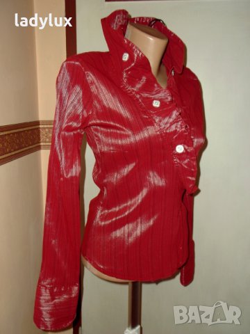 Дънски, Нова красива Риза, размер S. Код 695, снимка 4 - Ризи - 26554457