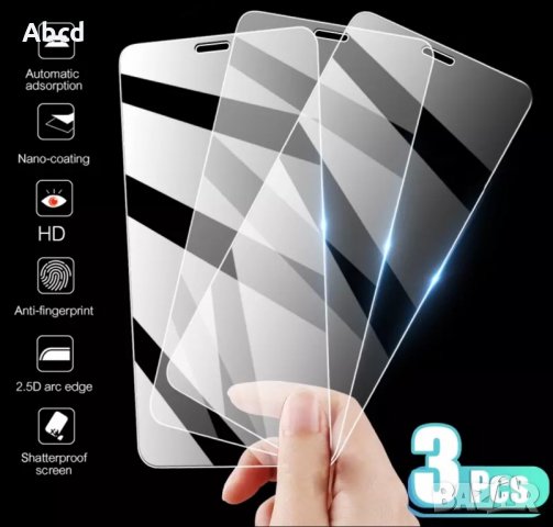 Стъклен протектор 3бр за IPhone 12 Pro , снимка 1 - Фолия, протектори - 33606803