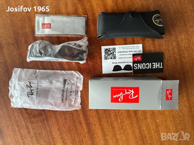  RAY-BAN BROWN POLARIZED SUNGLASSES JUSTIN RB4165 , снимка 7 - Слънчеви и диоптрични очила - 43525805