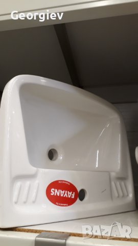 Мивка фаянсова бяла 