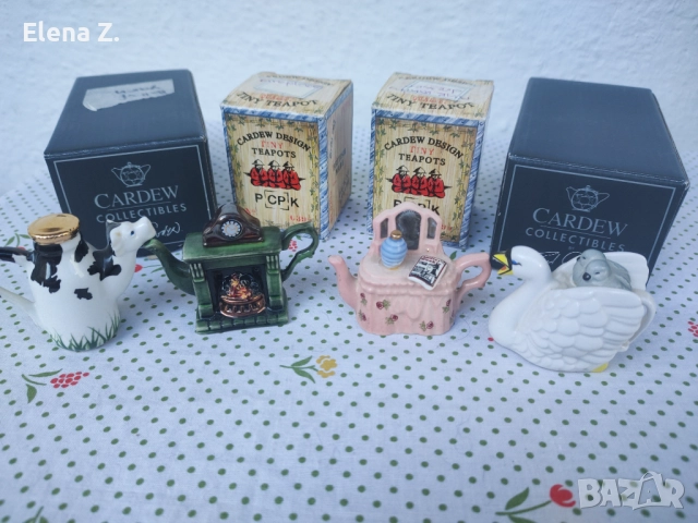 Колекционерски чайници- орнаменти Paul Cardew, снимка 12 - Колекции - 52798508
