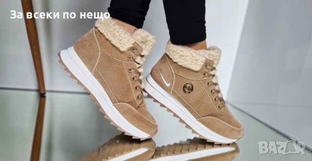 Nike Дамски Меки И Топли Боти Найк Код P1412, снимка 4 - Дамски боти - 52179715