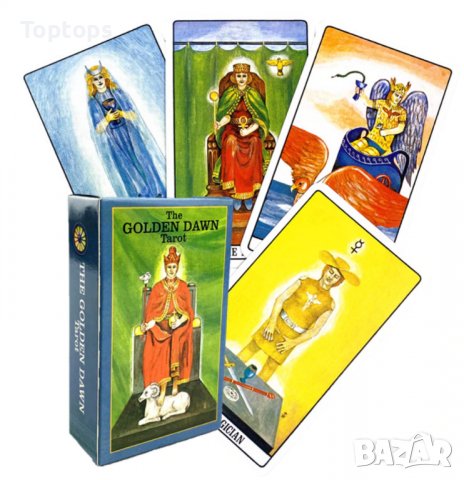 Уникални таро карти: Osho Zen Tarot & Thoth Tarot & Golden Dawn Tarot, снимка 12 - Карти за игра - 34166777