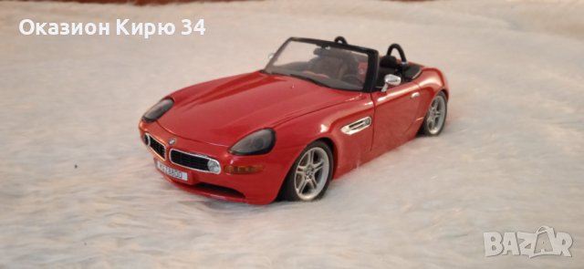 BMW Z8 1:18 BURAGO , снимка 7 - Колекции - 37304281