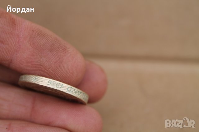 Монета '' 2 Паунда'' 1986-та година, снимка 2 - Нумизматика и бонистика - 43240885