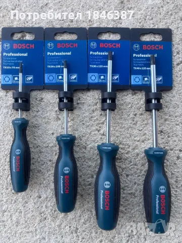 Нови отвертки торкс Bosch Profesional, снимка 1