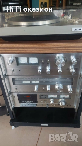 Рак система AKAI  Akai AM 2450 * Akai AM 2450 * Akai GXC 706D * Akai AP 103 FA , снимка 6 - Ресийвъри, усилватели, смесителни пултове - 53490562