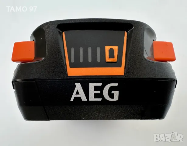 AEG L1820S PRO Lithium-ion - Акумулаторна батерия 18V 2.0Ah с индикатор 2022г., снимка 4 - Други инструменти - 49592574