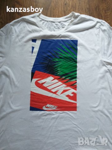 nike air box logo - страхотна мъжка тениска 2ХЛ, снимка 6 - Тениски - 43780342