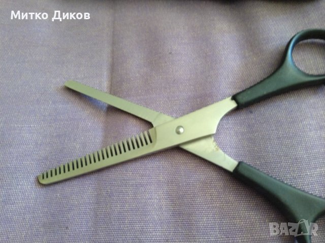 BETER Ножица професионална малка за подстригване-125мм и ножица за филиране-150мм, снимка 8 - Други - 37427191