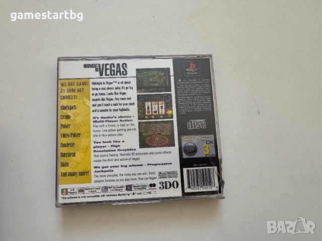 Midnight in Vegas за PS1, снимка 2 - Игри за PlayStation - 51578052