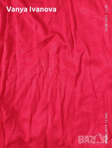 H&M дълга червена рокля за повод ХЛ-нова, снимка 10 - Рокли - 51363588