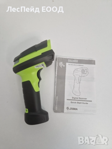 Zebra DS3608-HD Handheld bar code reader 1D/2D Laser Black, Green, снимка 2 - Принтери, копири, скенери - 51971541