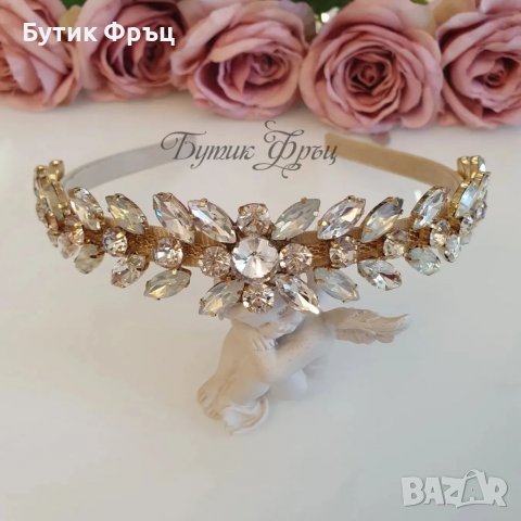 Диадема Емма, снимка 3 - Аксесоари за коса - 38979152